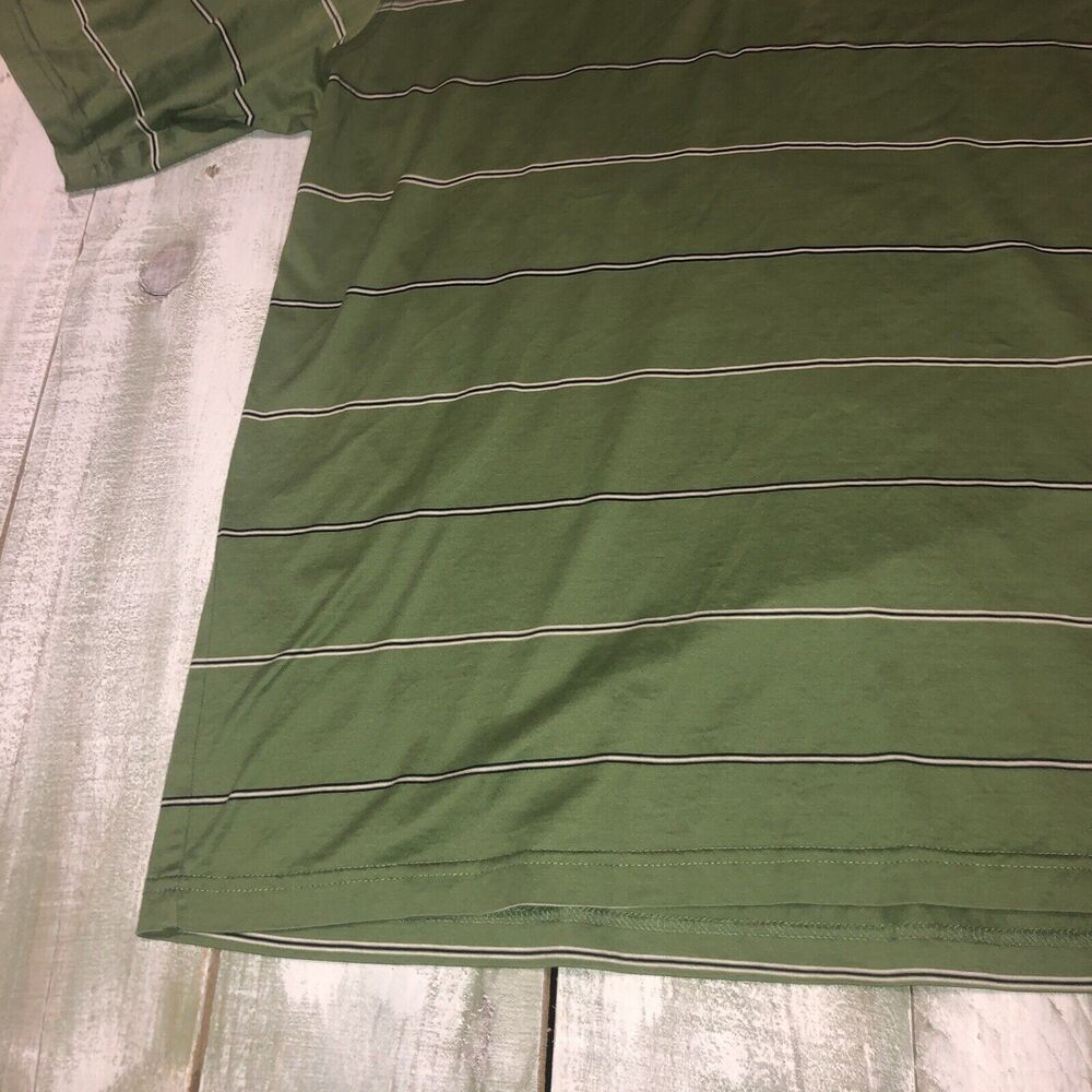 Masters Amen Corner Men's L Green Short Sleeve Pima Cotton Button Golf Polo - Picture 5 of 11